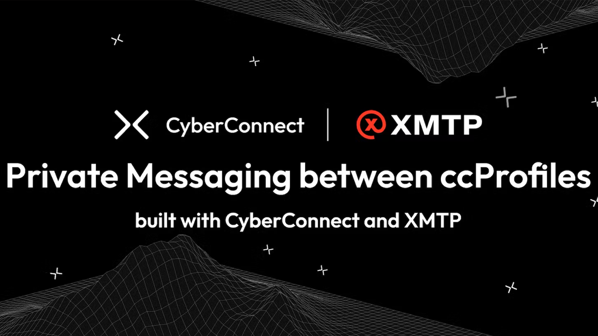 this is an image of theIntegrate XMTP into CyberConnect icon